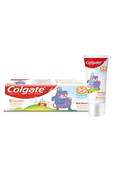 Colgate Kids Toothpaste Natural 3-5 Years Mint Flavour 60 ml