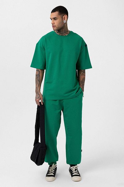 VAMOSCLO Basic Oversize Tracksuit Set with Elastic Legs Nefti