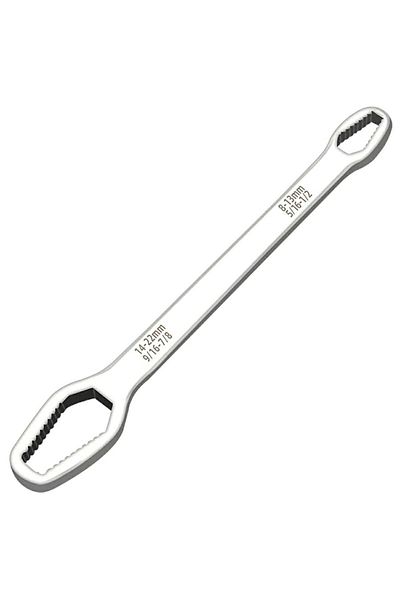 Aptel Universal wrench, 8-22 mm, steel, silver, 22.5 cm