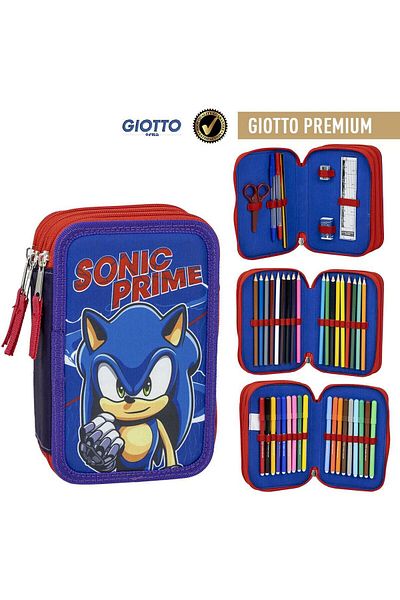 OTTERBOX Penar triplu, Sonic, albastru, 12,5 x 6,5 x 19,5 cm