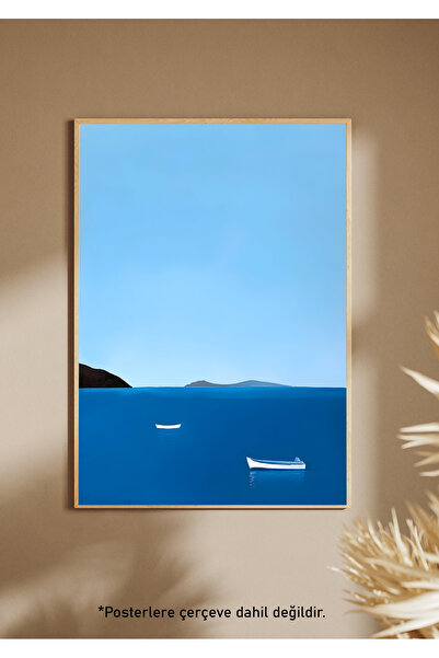 One Little Happiness ΜΠΛΕ Αφίσα Αισθητική Αφίσα Τοίχου , Αφίσα χωρίς πλαίσιο