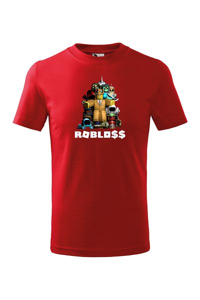 Funny Gift Roblox Roboss Kids Short Sleeve T-Shirt