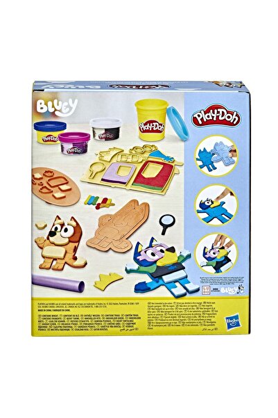 Moschino Hasbro Bluey Playdough Set, 11 Colors, Multicolor