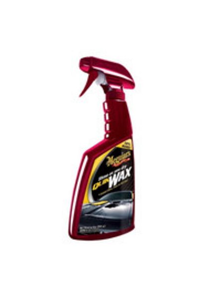 Meguiars Meguiar's Quik Wax liquid car spray wax, quick application wet/dry bodywork, 709ml