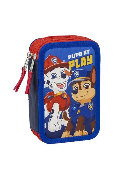 LitVibe Penar triplu Paw Patrol, albastru, 12,5 x 6,5 x 19,5 cm