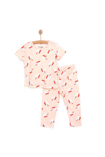 ebebek Hello Baby HelloBaby Kız Bebek Pijama Takımı Unicorn Desenli Bisiklet ...