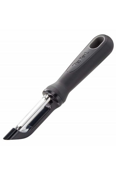 TEFAL Vegetable Peeler Tefal K 1298114, 22.2 cm, Black, Comfort Series
