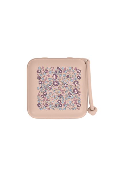 Bibs Pacifier storage box, BIBS x LIBERTY, Eloise Blush