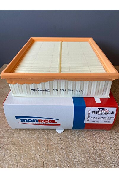 Monreal Mfn-4722 Air Filter Skoda Suberb I 1.9- 2.0 Passat 1.9Tdi 2.0Tdi 1.6 1.8 1.8t 2.0 2.8V6 (96-00)