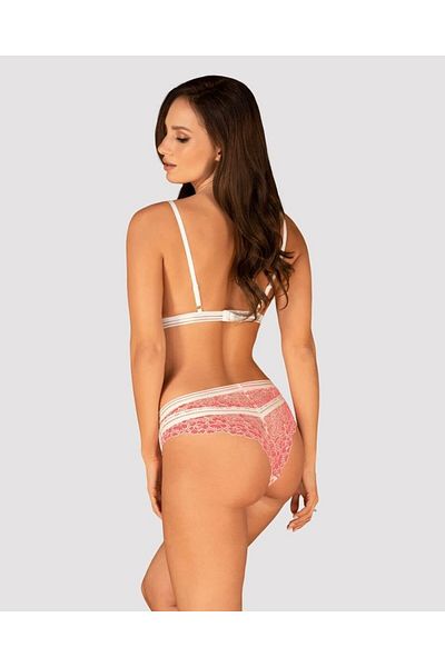 obsessive Women's lingerie set, Obsessive Bloomys, L/XL, pale pink