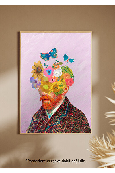 One Little Happiness Αφίσα VAN GOGH Αισθητική αφίσα τοίχου, αφίσα χωρίς πλαίσιο