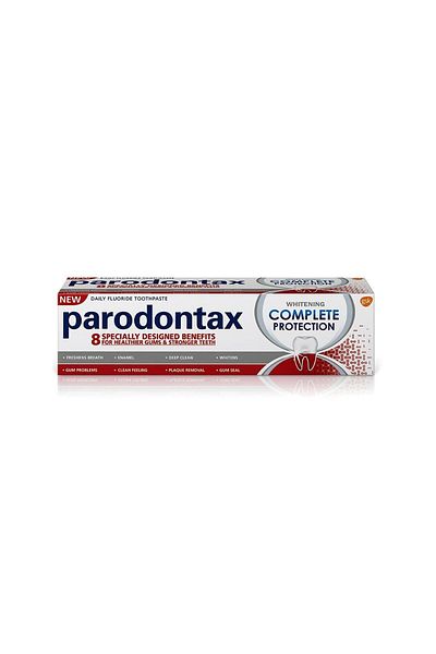 Pepsodent معجون أسنان بارودونتاكس لتبييض الأسنان وحماية كاملة 75 مل