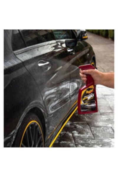 Meguiars Meguiar's Quik Wax liquid car spray wax, quick application wet/dry bodywork, 709ml