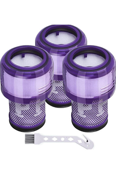 Magic Bags Filtru de aspirator compatibil cu Dyson V11 V15 SV14 SV22 Absolute Animal Extra Pro Detect Torque Drive 3x.