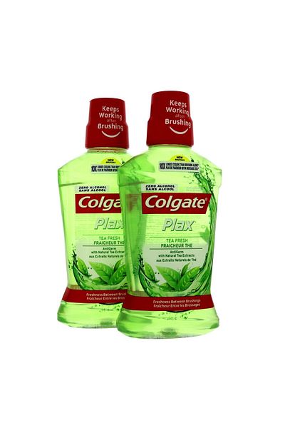 Colgate Plax Fresh Tea Mouth Wash 2 x 500 ml