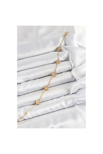 Skygo 316L Steel Clover Model Gold Color Women's Bracelet - Tj-Bb7363