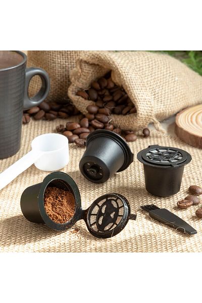InnovaGoods Capsule Cafea Reutilizabile, Set 3 Bucăți, Recoff InnovaGoods