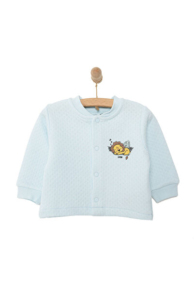 ebebek Hello Baby HelloBaby Erkek Bebek Hırka Kapitoneli Mavi