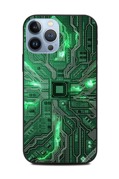 Covernex غطاء حماية لهاتف أبل آيفون 13 برو ماكس، دائري، أخضر