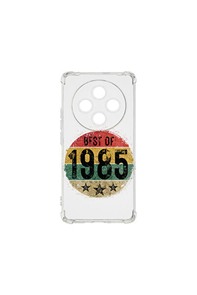 bestcase ® Carcasă antișoc pentru Oppo Reno12 F / FS, Best Of 1985, 1913370 A...