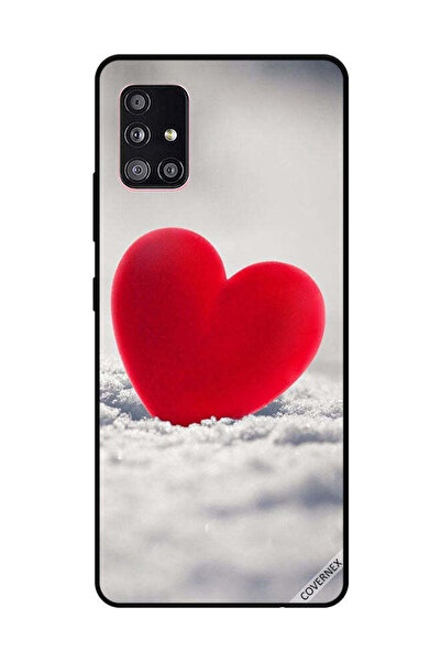 Covernex غطاء حماية لهاتف سامسونج جالاكسي A51 - قلب أحمر جميل