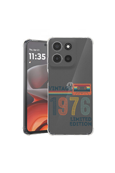 bestcase Husă antișoc pentru Motorola Edge 60 Pro cu design ediție limitată 1976, 2052054 AS 1972