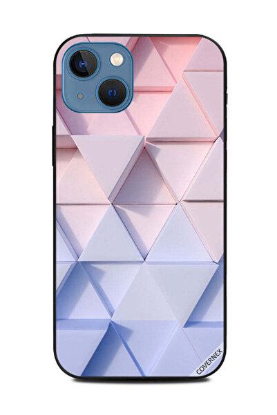 Covernex غطاء حماية لهاتف أبل آيفون 13 بنمط أشكال مثلثة