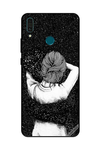 Covernex غطاء حماية لهاتف هواوي Y9 2019 - خيال ليلي لفتاة دودل