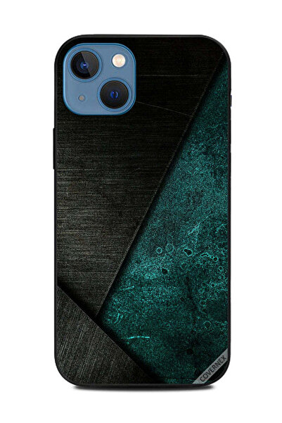 Covernex غطاء حماية لهاتف أبل آيفون 13 بنمط أسود وأخضر غامق