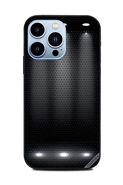 Covernex غطاء حماية لهاتف Apple iPhone 13 Pro بنمط منقطة باللون الأسود