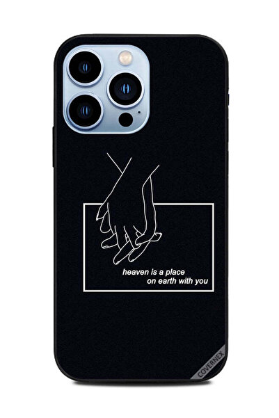 Covernex غطاء حماية لهاتف Apple iPhone 13 Pro الجنة مكان على الأرض معك