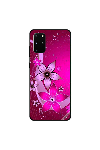 Covernex غطاء حماية كامل لهاتف سامسونج جالكسي S20 بلس بنقشة زهور وردية