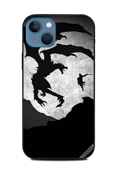Covernex غطاء حماية لهاتف Apple iPhone 13 Dragon and Man
