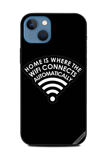 Covernex غطاء حماية لهاتف Apple iPhone 13 المنزل هو المكان الذي يتصل فيه الوا...