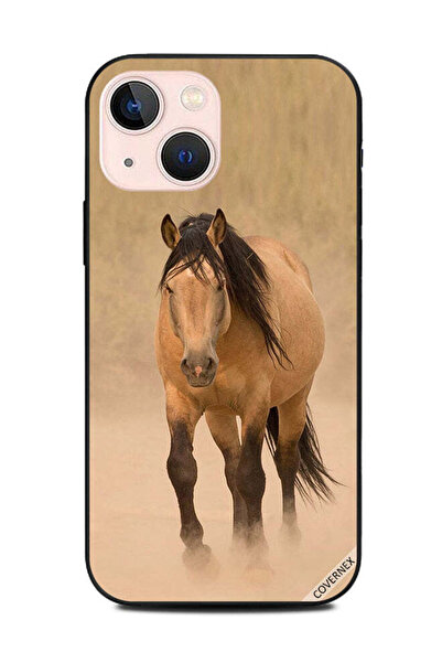 Covernex غطاء حماية لجهاز ابل ايفون 13 ميني - سباق الخيل البني