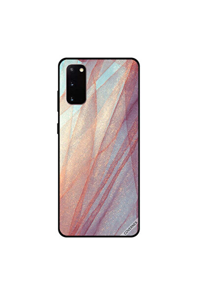 Covernex Samsung Galaxy S20 Case Cover Glitter Cloth Pattern