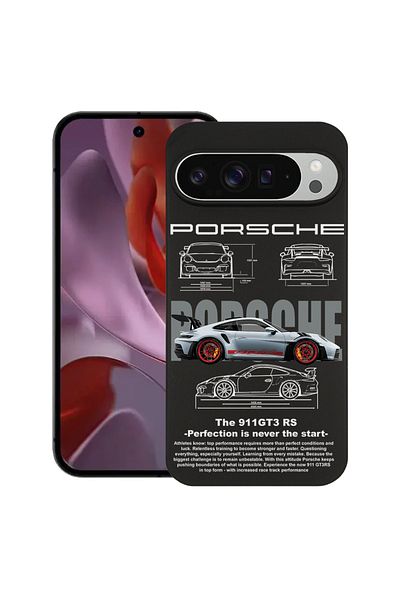 bestcase ® Slim Silicon Case For Google Pixel 10 / Pixel 10 Pro, Porsche, 2030992 B 1883