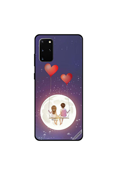 Covernex غطاء حماية لهاتف سامسونج جالكسي S20 بلس يحمل بالونات على شكل قلب