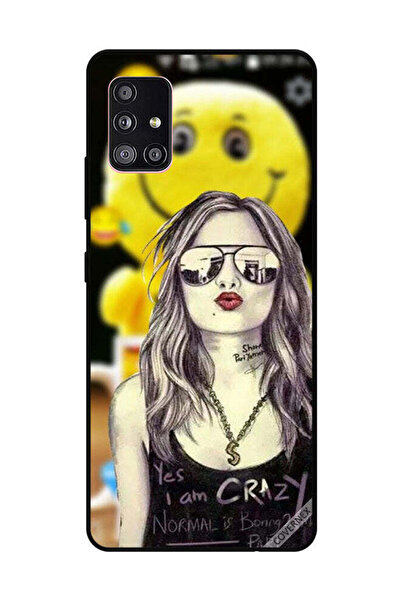 Covernex غطاء حماية لهاتف سامسونج جالكسي A51 نعم أنا مجنون، العادي ممل