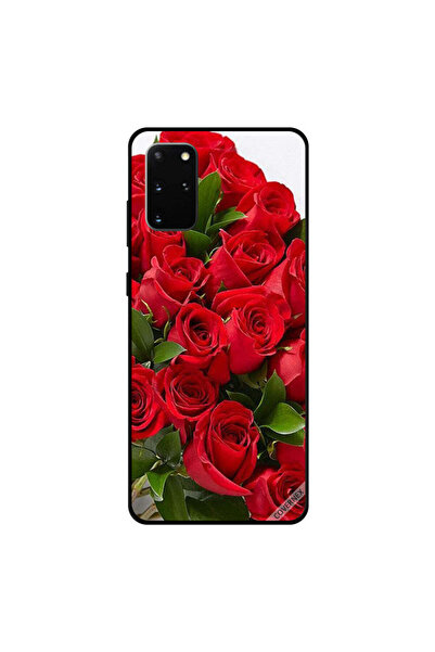Covernex غطاء حماية لهاتف سامسونج جالكسي S20 بلس، باقة من الورود الحمراء