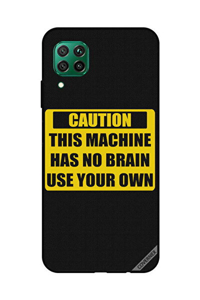 Covernex غطاء حماية لهاتف هواوي نوفا 7i / P40 Lite تحذير: هذا الجهاز ليس له دماغ