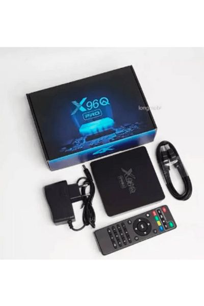 X96Q max X96Q Pro 2025 Smart TV Box Android 16 with 34GB RAM 600GB ROM, 8K Ultra HD, Dual 5G WiFi