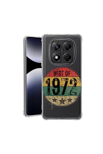 bestcase ® Anit Shock Case For Xiaomi Redmi Note 14 Pro 4G, Best Of 1972, 1997764 AS 1905