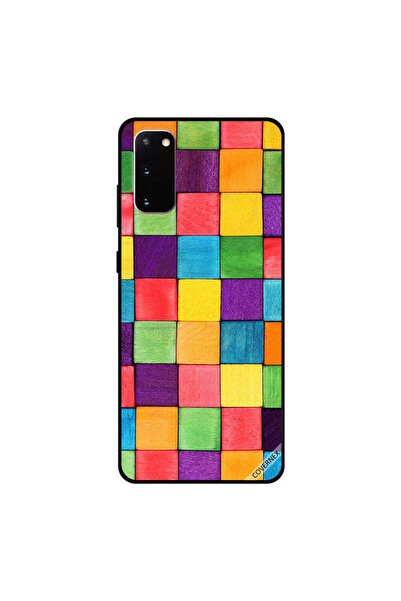Covernex Samsung Galaxy S20 Case Cover Wall Of Colorful Blocks