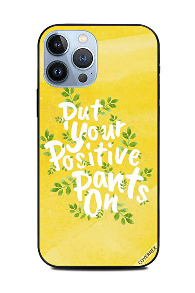 Covernex غطاء حماية لهاتف Apple iPhone 13 Pro Max ارتدِ بنطالك الإيجابي