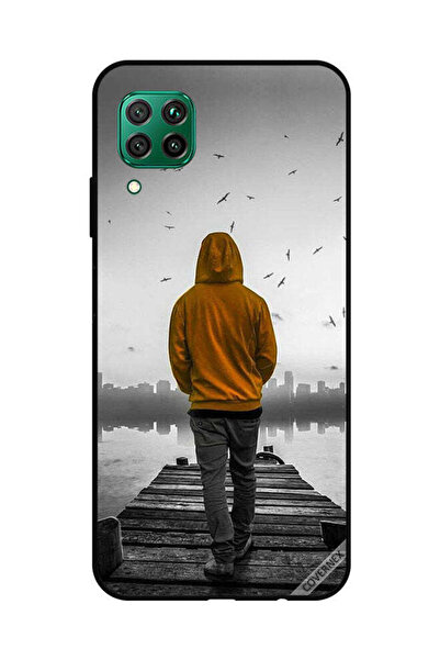 Covernex غطاء حماية لهاتف هواوي نوفا 7i / P40 لايت - فتى حزين يمشي