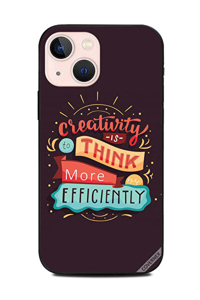 Covernex غطاء حماية لهاتف Apple iPhone 13 Mini الإبداع هو التفكير