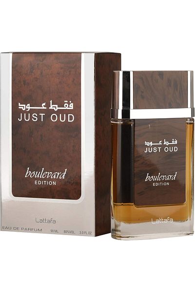 lattafa Lattafa Just Oud for Unisex 90ml Eau de Parfum