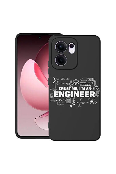 bestcase Husă Slim Silicon pentru OPPO Reno13 F / Reno13 FS, Trust Me I'm Eng...