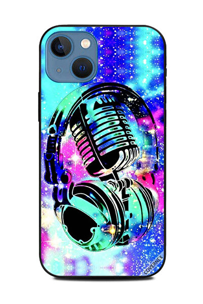 Covernex غطاء حماية لهاتف Apple iPhone 13 أسود مع رأس للهاتف والميكروفون